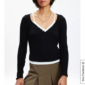 BDG Robbie Thermal Double Layer Top